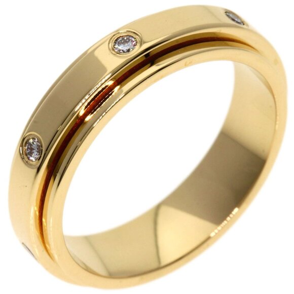 PIAGET 18k Rose Gold Diamond Ring #51 - Picture 2 of 6